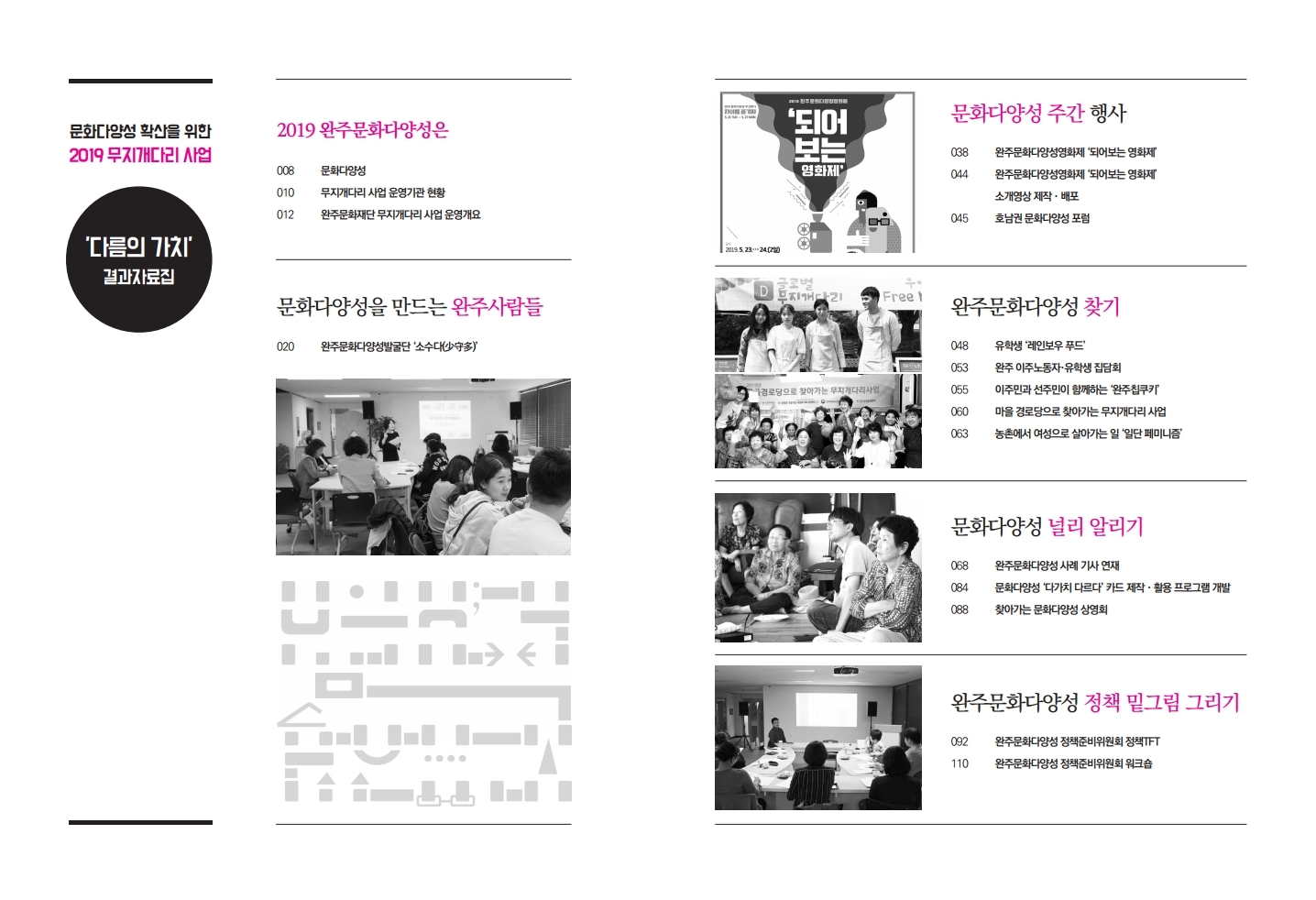 2019 무지개다리사업 '다름의가치' 결과자료집 섬네일 파일