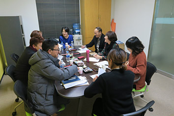 마을문화공동체 회의하는 사진2